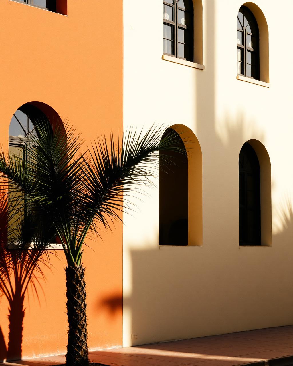 Warm architecture abroad